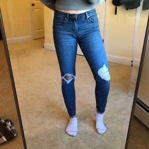 BDG Blue ripped jeans
